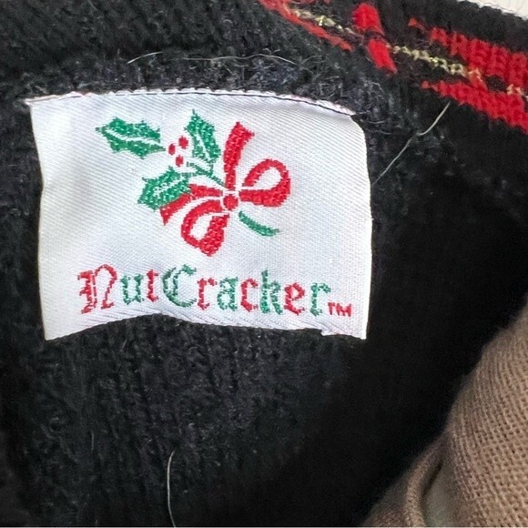 Vintage Ugly Christmas Sweater w/ Teddy Bear - Picture 4 of 7